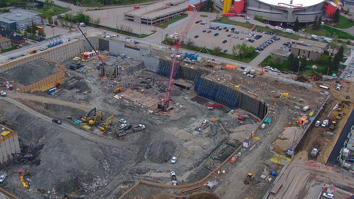 construction site Scotia Place